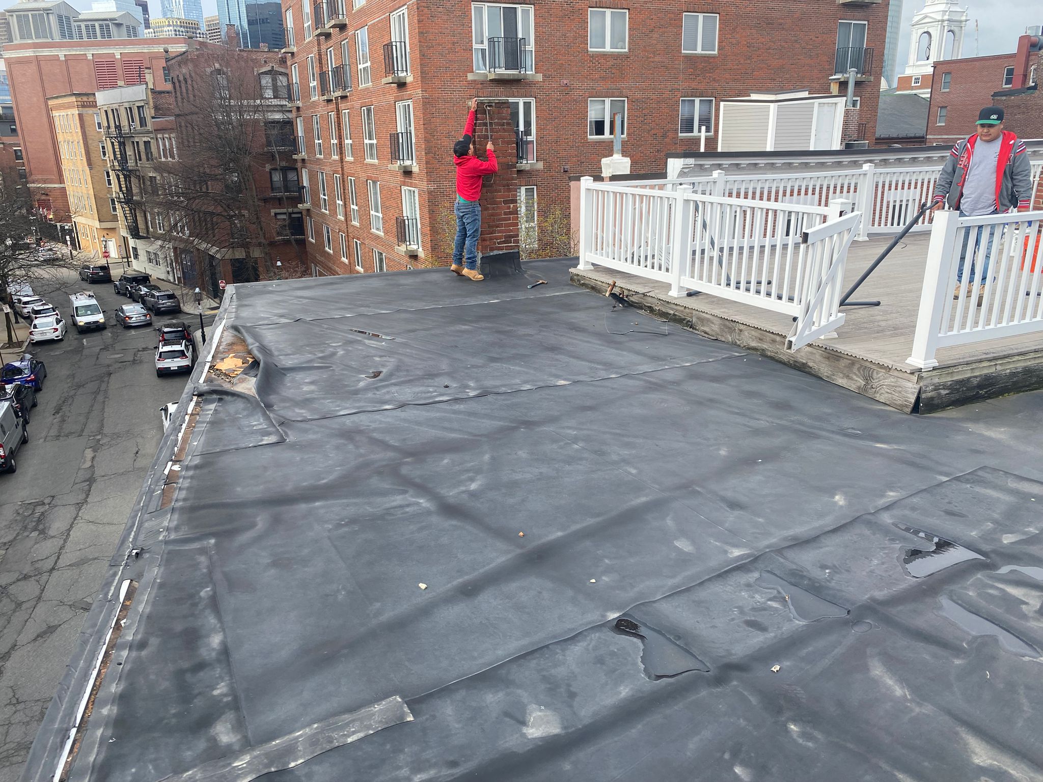 Flat Roof Repair Canton, MA - IFix Masonry & Home Improvements
