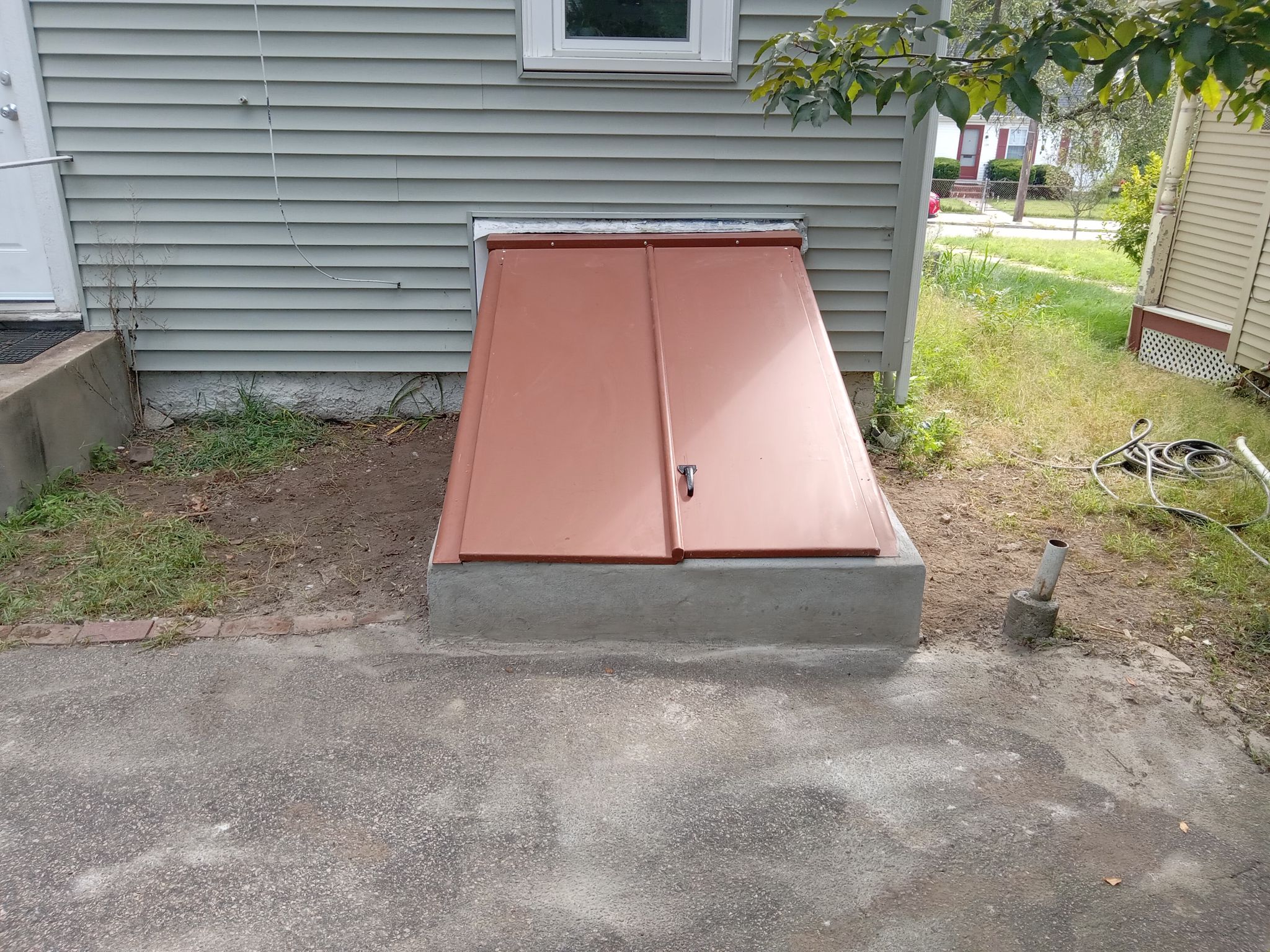 Cellar Door Masonry Work in Canton, MA - Basement Door Works