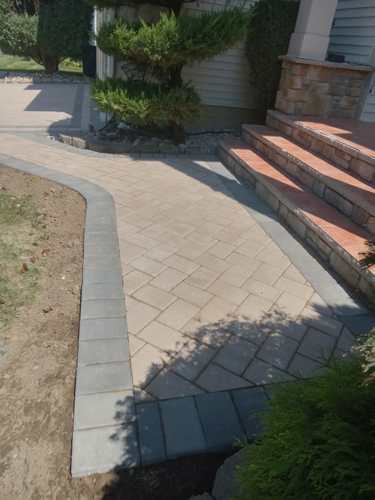 Walkway Paving Services - Project Showcase - IFix Masonry & Home Improvements