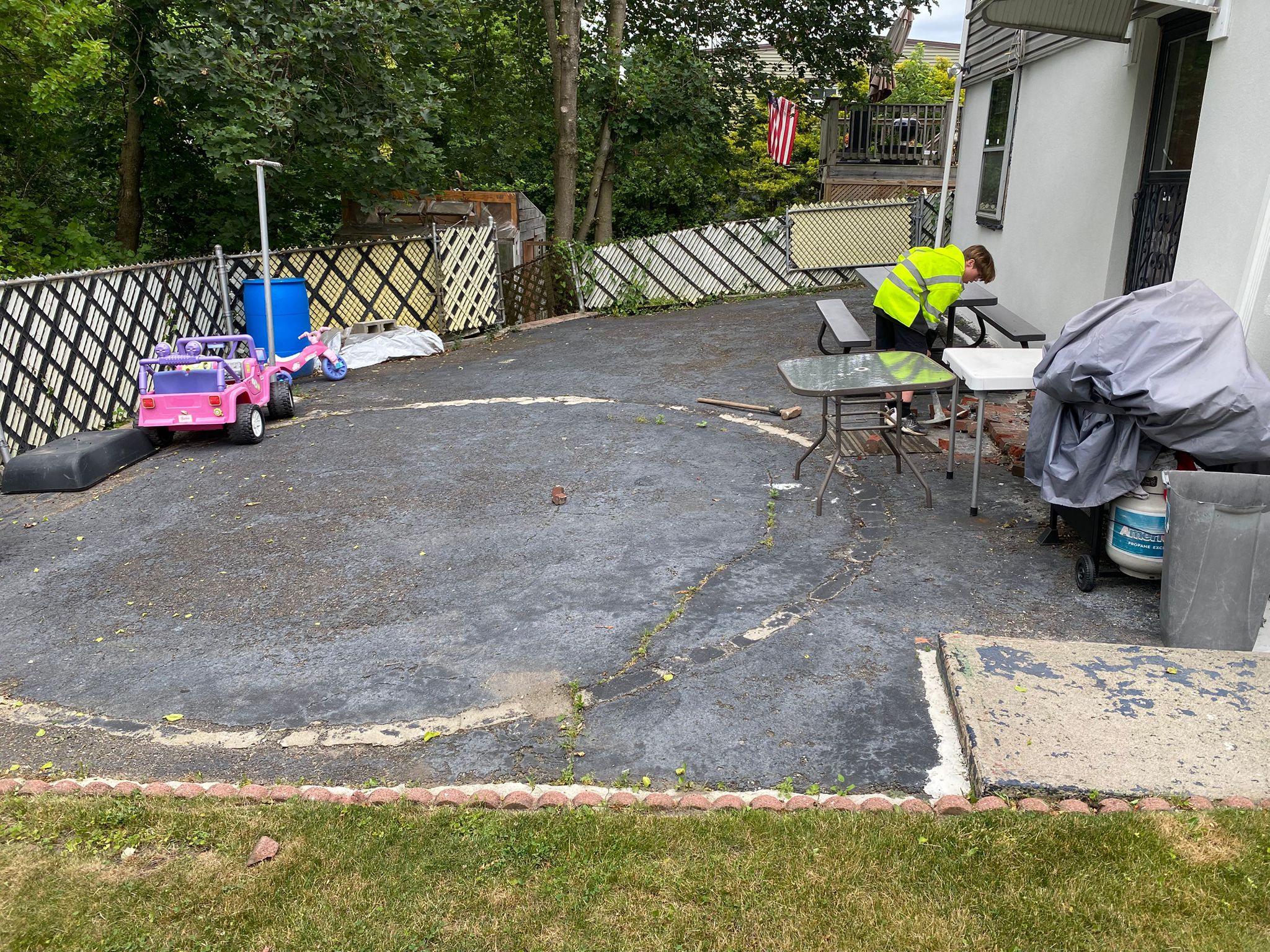 Roxbury asphalt driveway installation