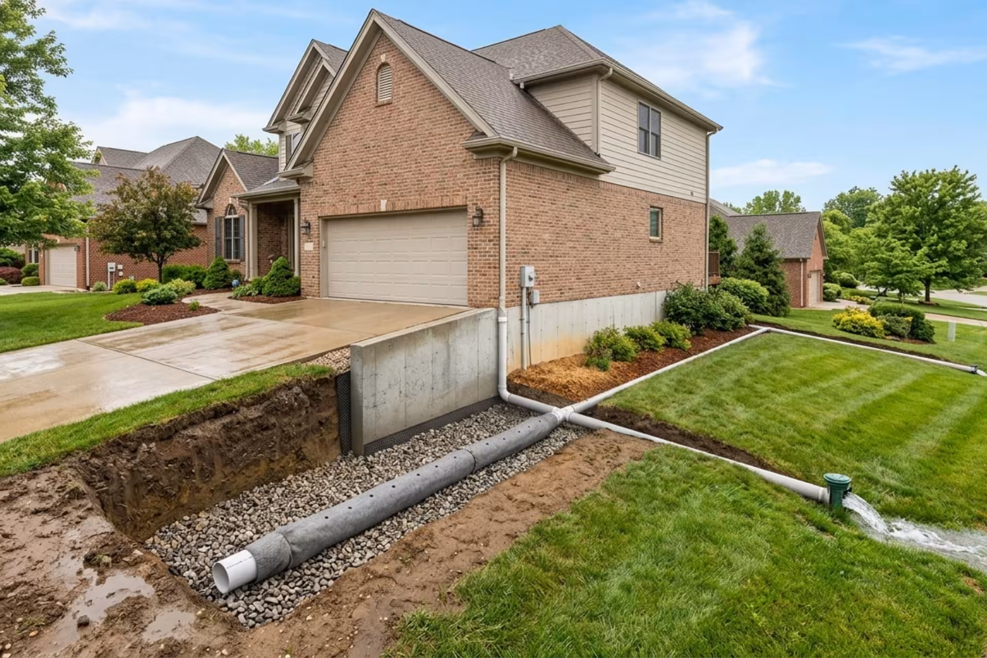 How Drainage Protects Your Foundation