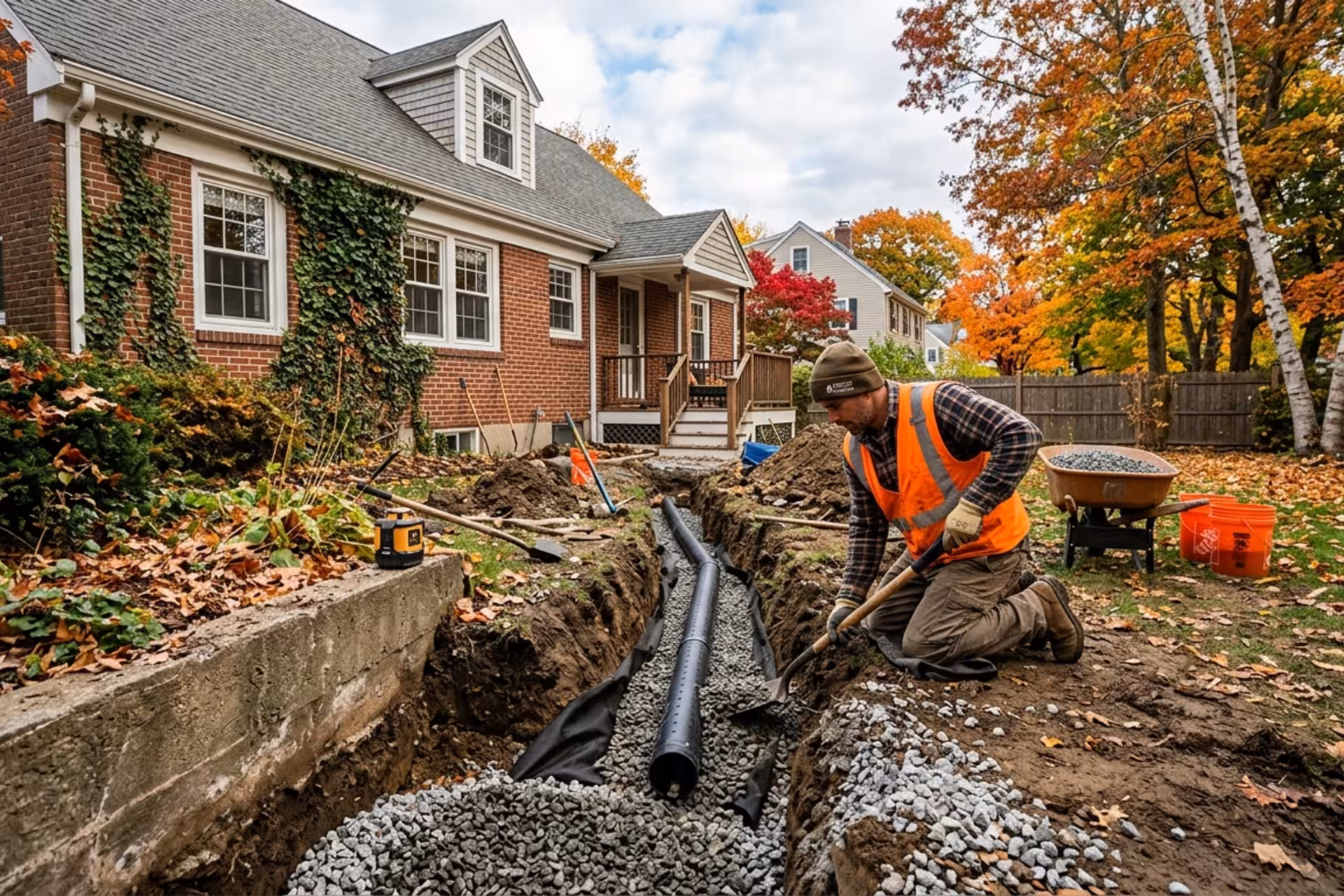 French Drain Installation in Boston_ Do You Really Need One_ (Complete Guide)