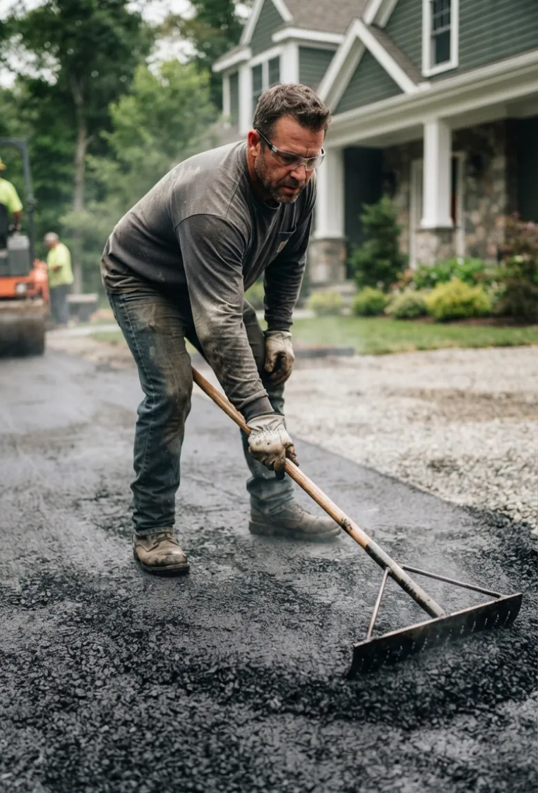Asphalt Driveway Installations in Canton, MA - Asphalt Paving Canton, MA - Paving Contractor Canton, MA - IFix Masonry & Home Improvements