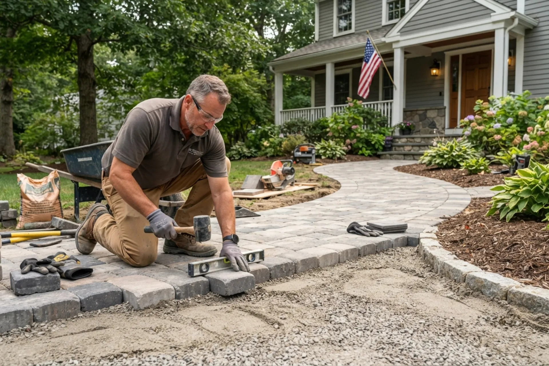 Best Walkway Paving Contractors Canton, Massachusetts - Walkway Paving Canton, MA