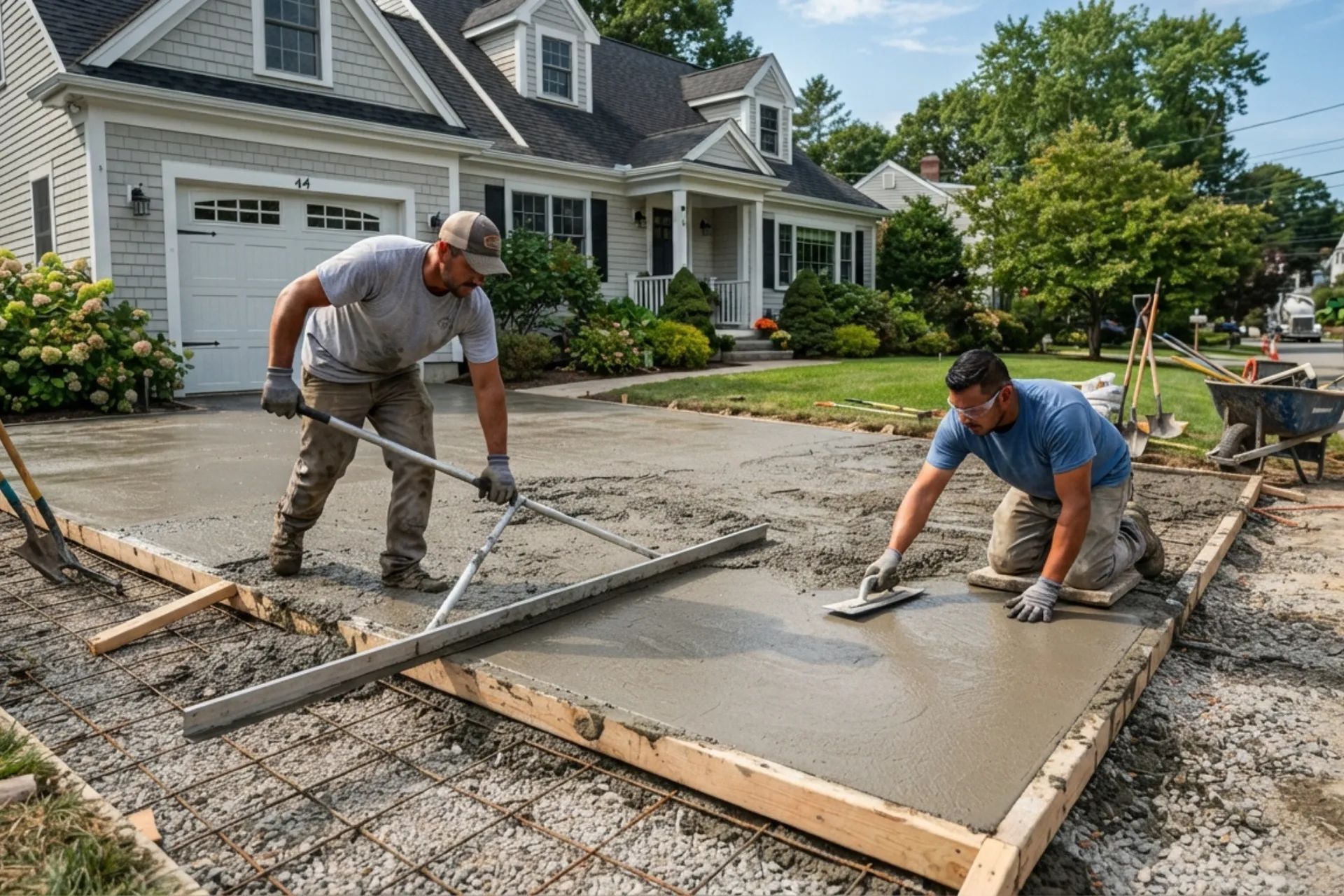 Concrete Driveway Paving Contractors Canton, MA - Concrete Driveway Paving Canton, MA