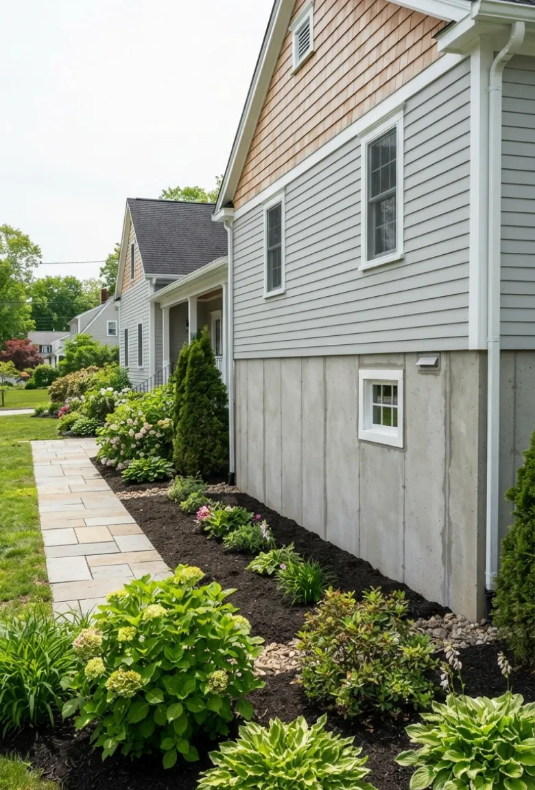 Repaired Exterior Foundation Wall - Foundation Repair Services by IFix Masonry & Home Improvements