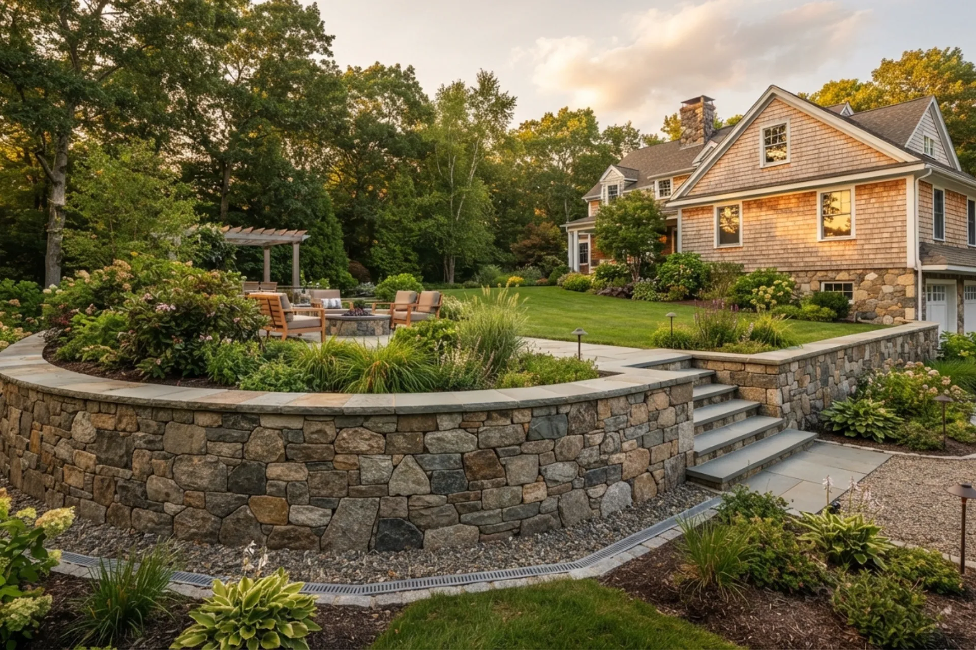 Retaining Wall Contractors Dedham, MA - Retaining Wall Services Dedham, MA