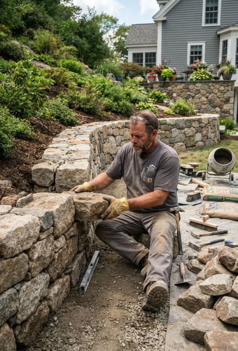 Retaining Wall Services Cambridge, MA - Retaining Wall Contractor Cambridge, MA - IFix Masonry & Home Improvements