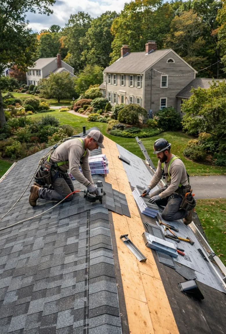 Roof Installation Newton, MA - Roofing Contractors Newton, Massachusetts