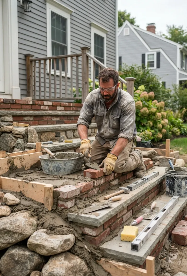 Steps and Stoop Contractors Canton, MA - Steps and Stoops Services Canton, MA